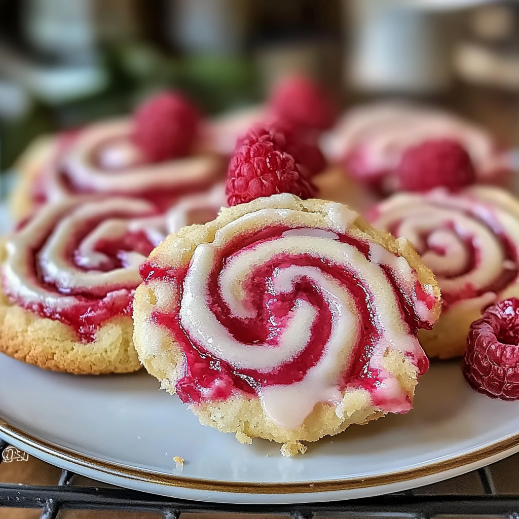 Recipe preparation for Irresistible Raspberry Swirl Cookies: A Sweet Delight