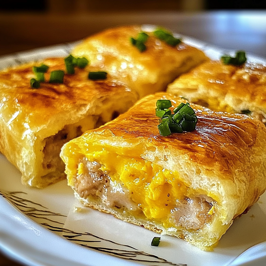 Recipe preparation for Irresistible Breakfast Rolls 