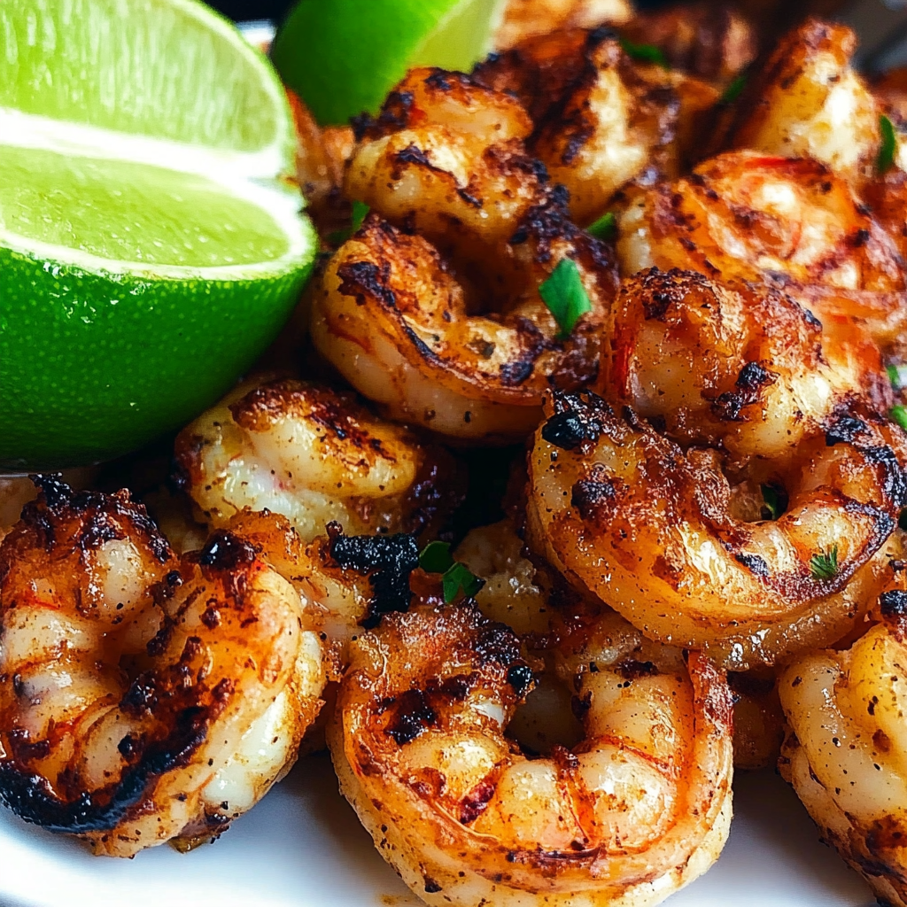 Recipe preparation for Margarita Grilled Shrimp Skewers