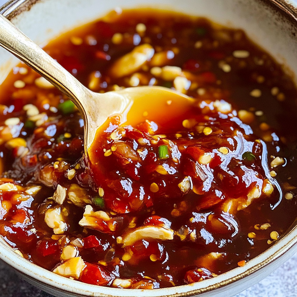 Recipe preparation for sweet chili sauce recipe