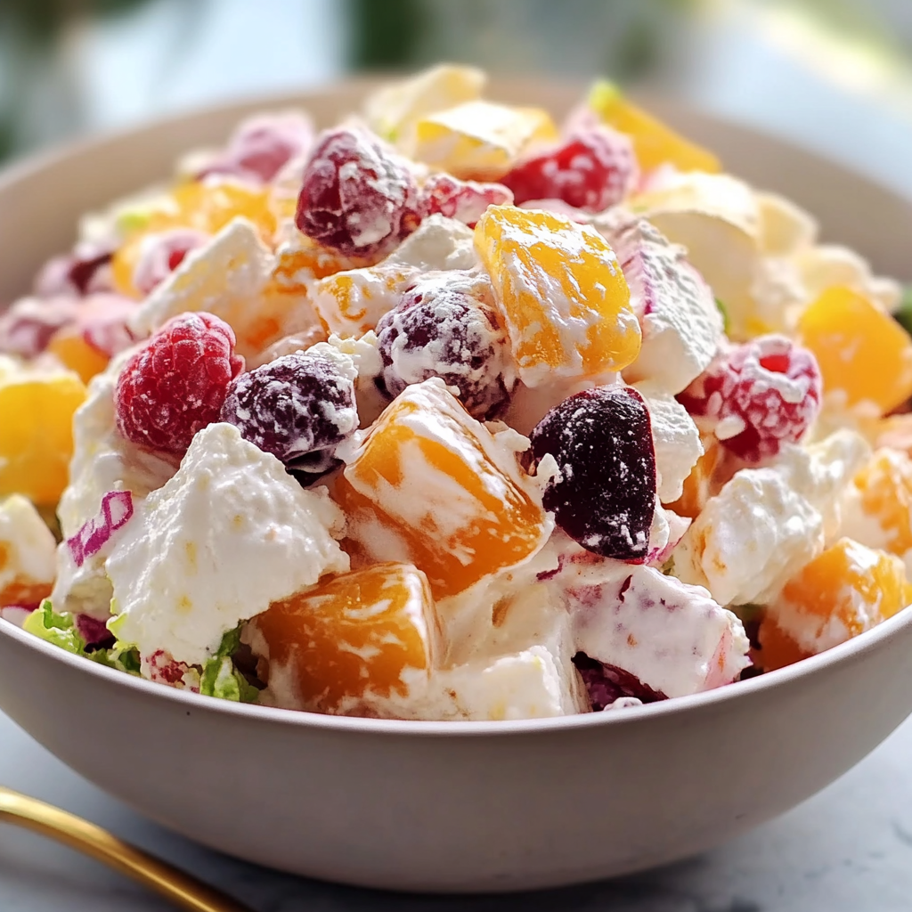 Recipe preparation for 5 Cup Salad