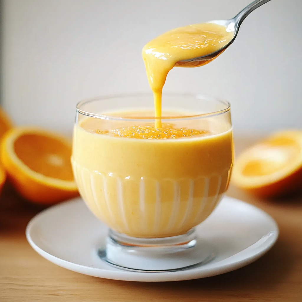 Recipe preparation for 4-Ingredient Orange Creamsicle Smoothie