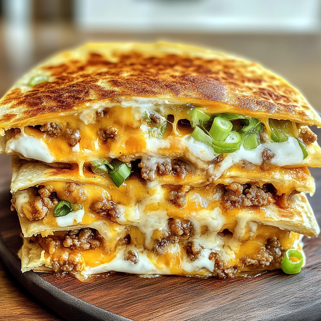 Recipe preparation for Copycat Crunchwrap Supreme