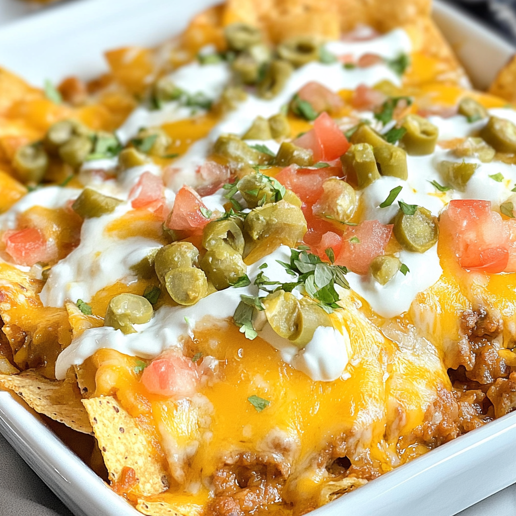 Recipe preparation for Dorito Casserole