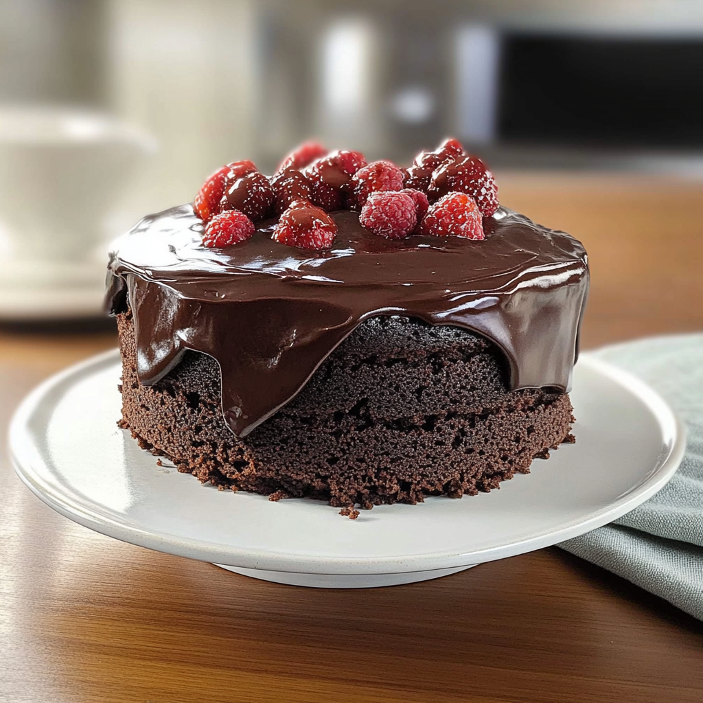 Recipe preparation for Best Vegan Chocolate Cake