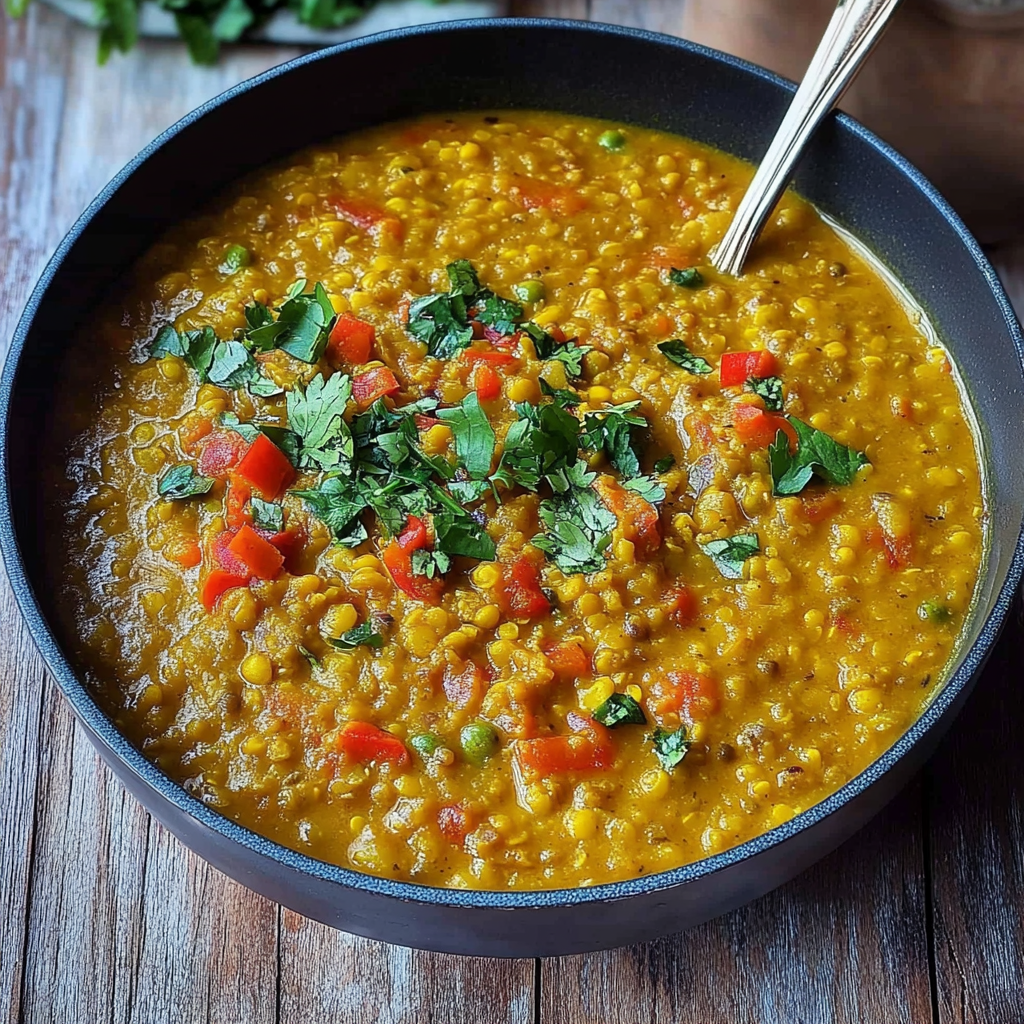 Recipe preparation for Quick Easy Red Lentil Dahl