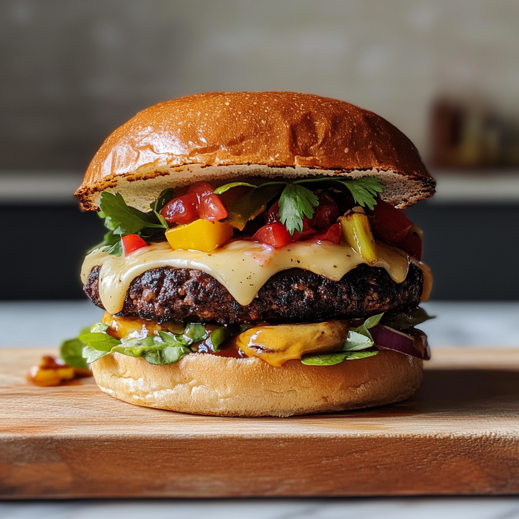 Recipe preparation for Best Veggie Burger Black Bean