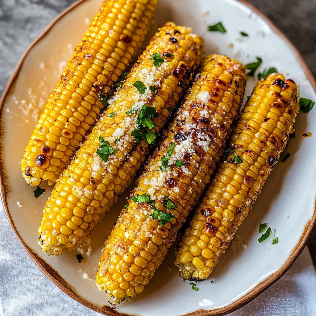 Recipe preparation for Easy Peanut Corn on the Cob