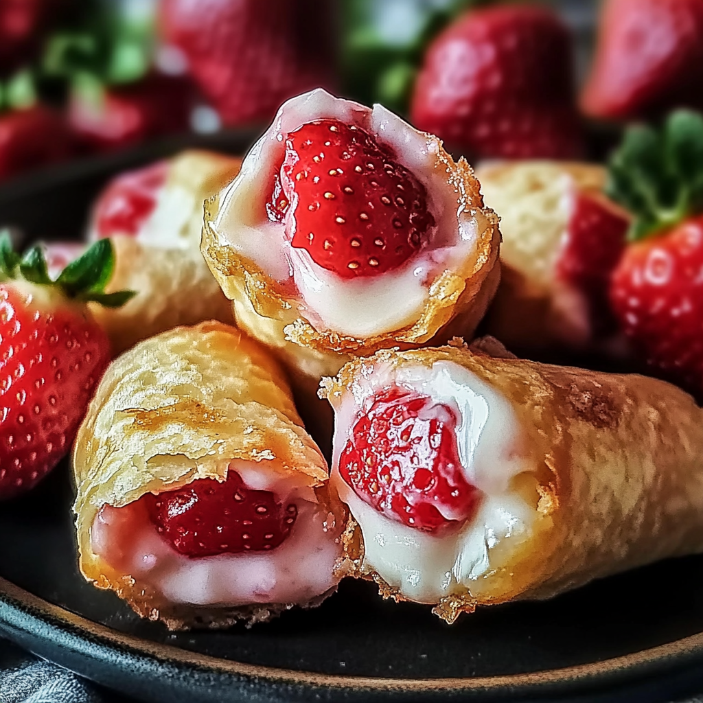 Recipe preparation for Tasty Strawberry Cheesecake Bites