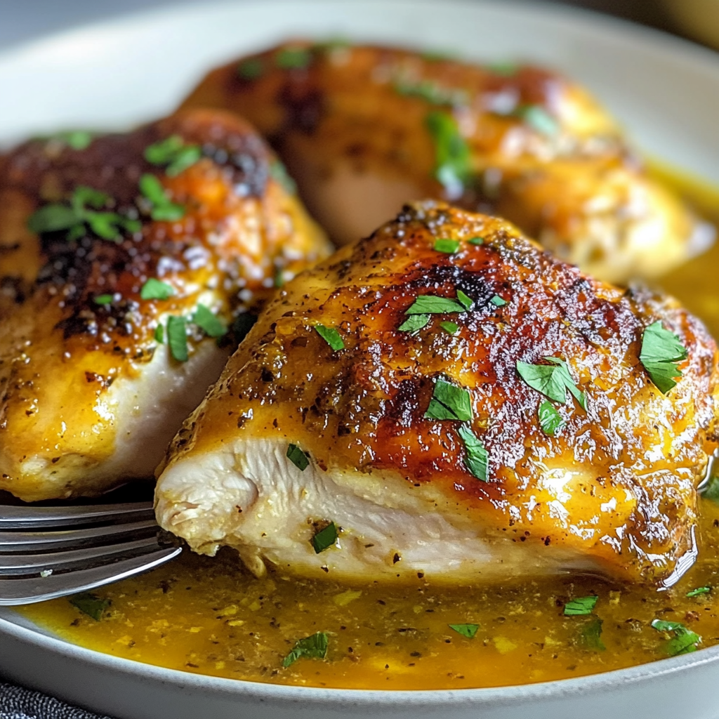 Recipe preparation for Melt In Your Mouth Chicken