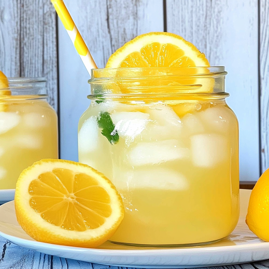 Recipe preparation for Homemade Lemonade