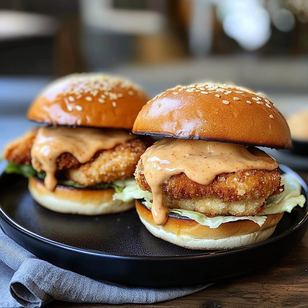 Recipe preparation for Bang Bang Chicken Sliders Delight