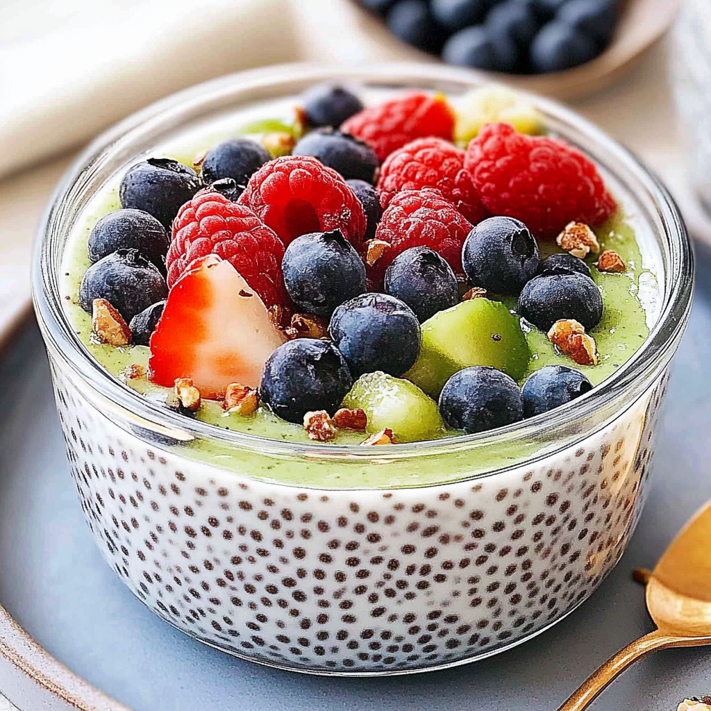 Recipe preparation for chia Pudding