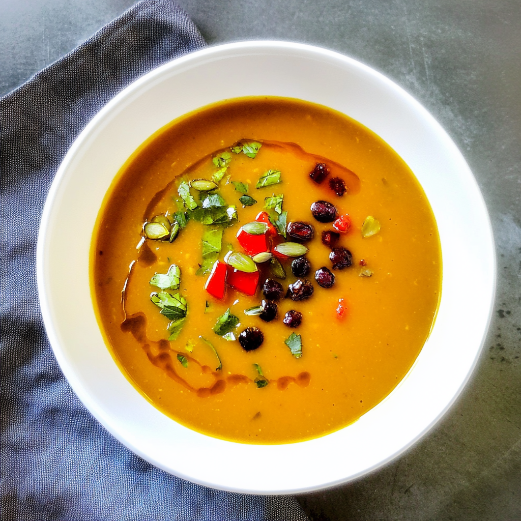 Recipe preparation for Anti-Inflammatory Veggie Soup Wit