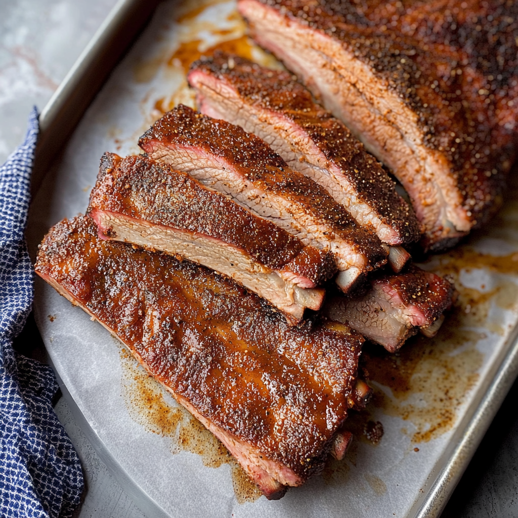 Recipe preparation for Dry Rub Rib