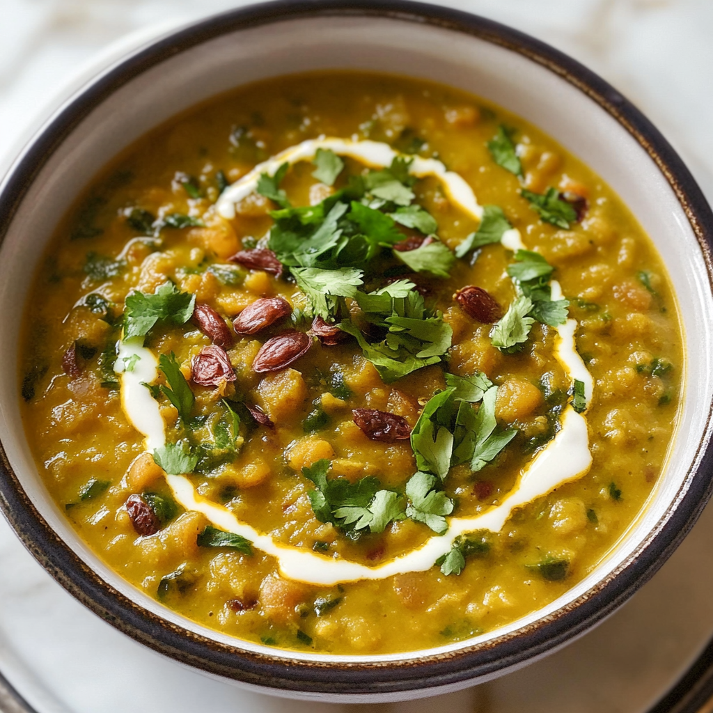 Recipe preparation for The Life-Changing Persian Soup