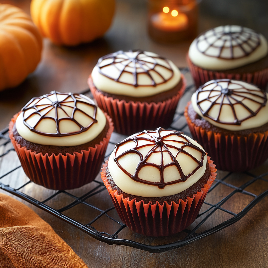 Recipe preparation for Delicious Halloween Muffins