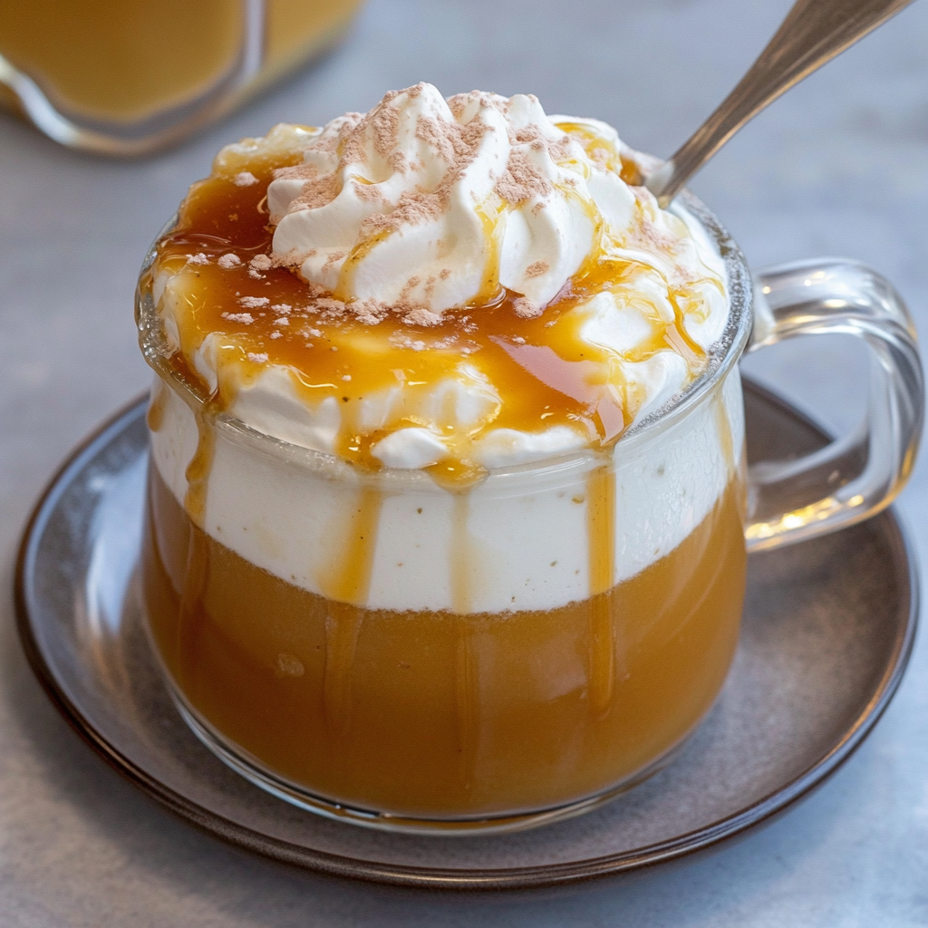 Recipe preparation for Butterbeer (Alcohol-Free)