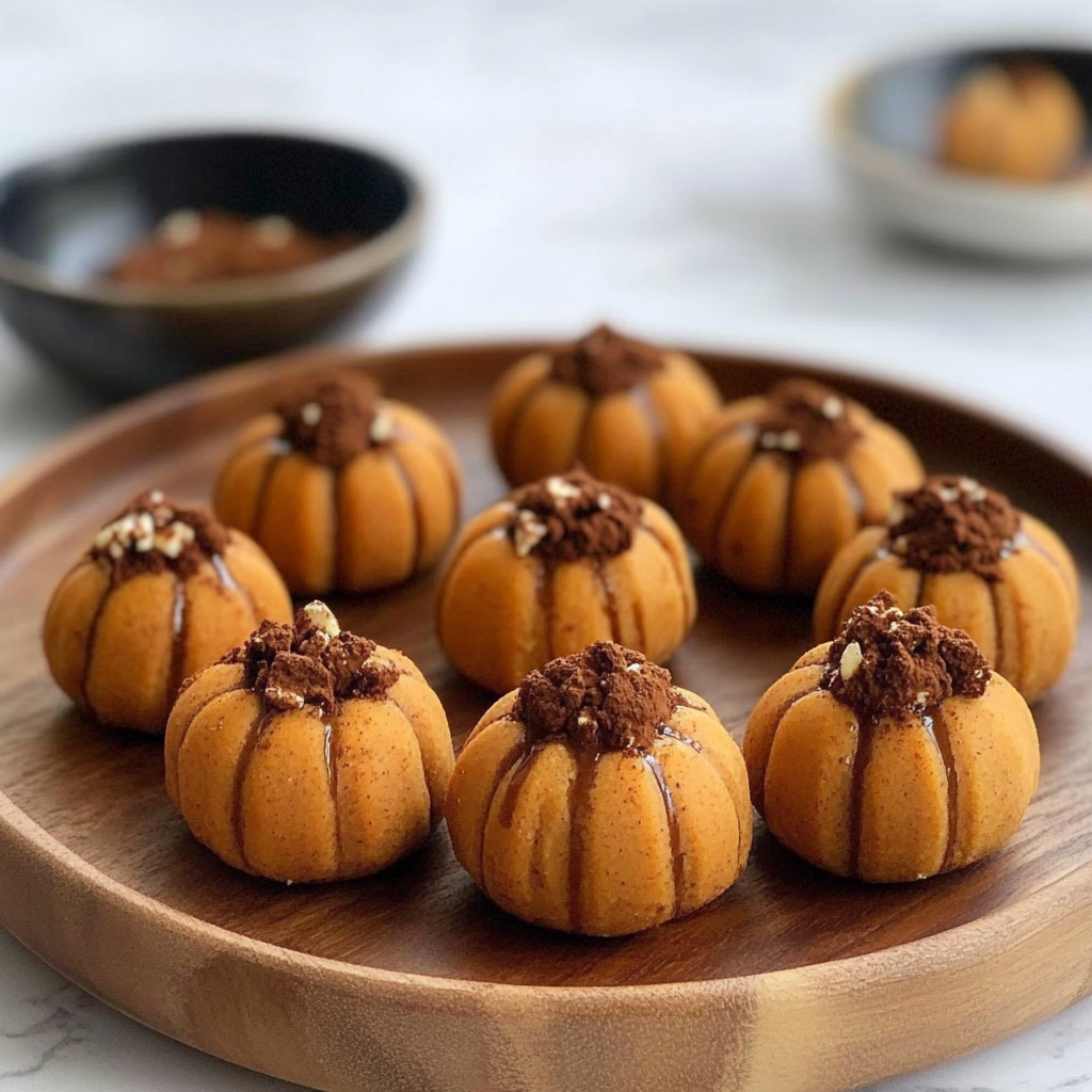 Recipe preparation for Pumpkin Cheesecake Truffles - Host The Toast