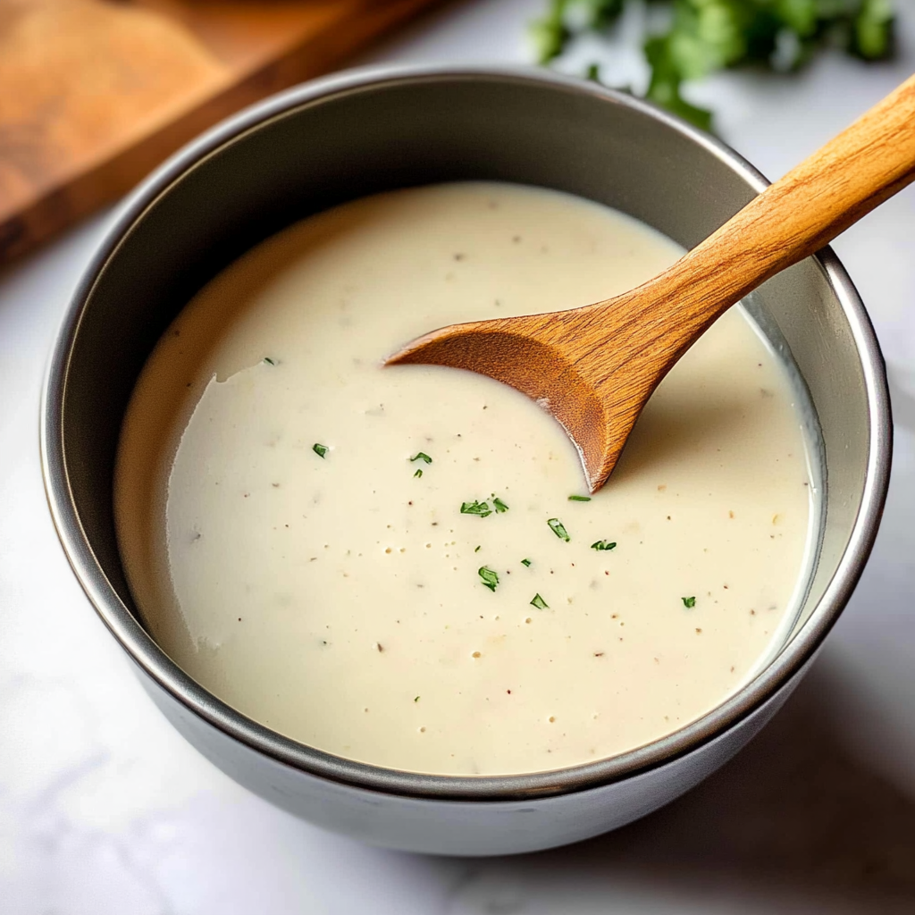 Recipe preparation for homemade cream of chicken soup