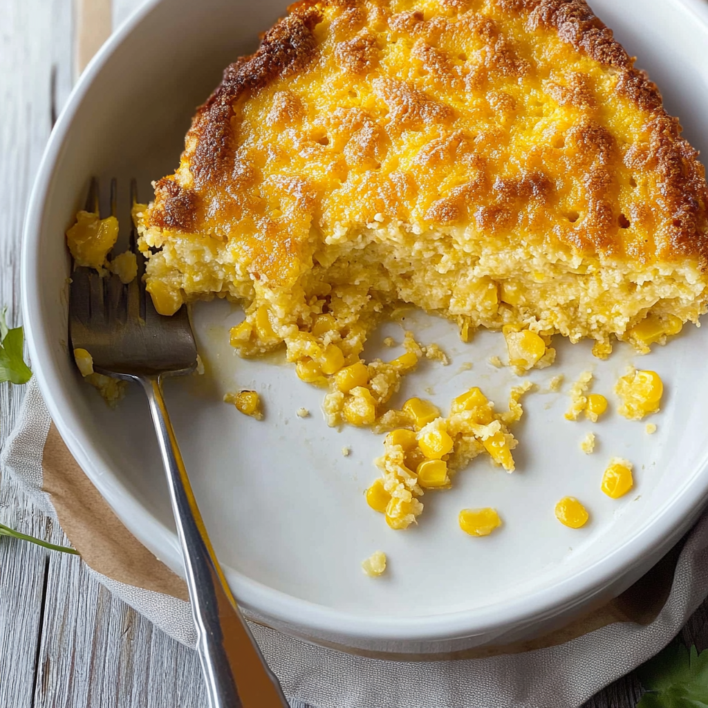 Recipe preparation for Jiffy corn casserole