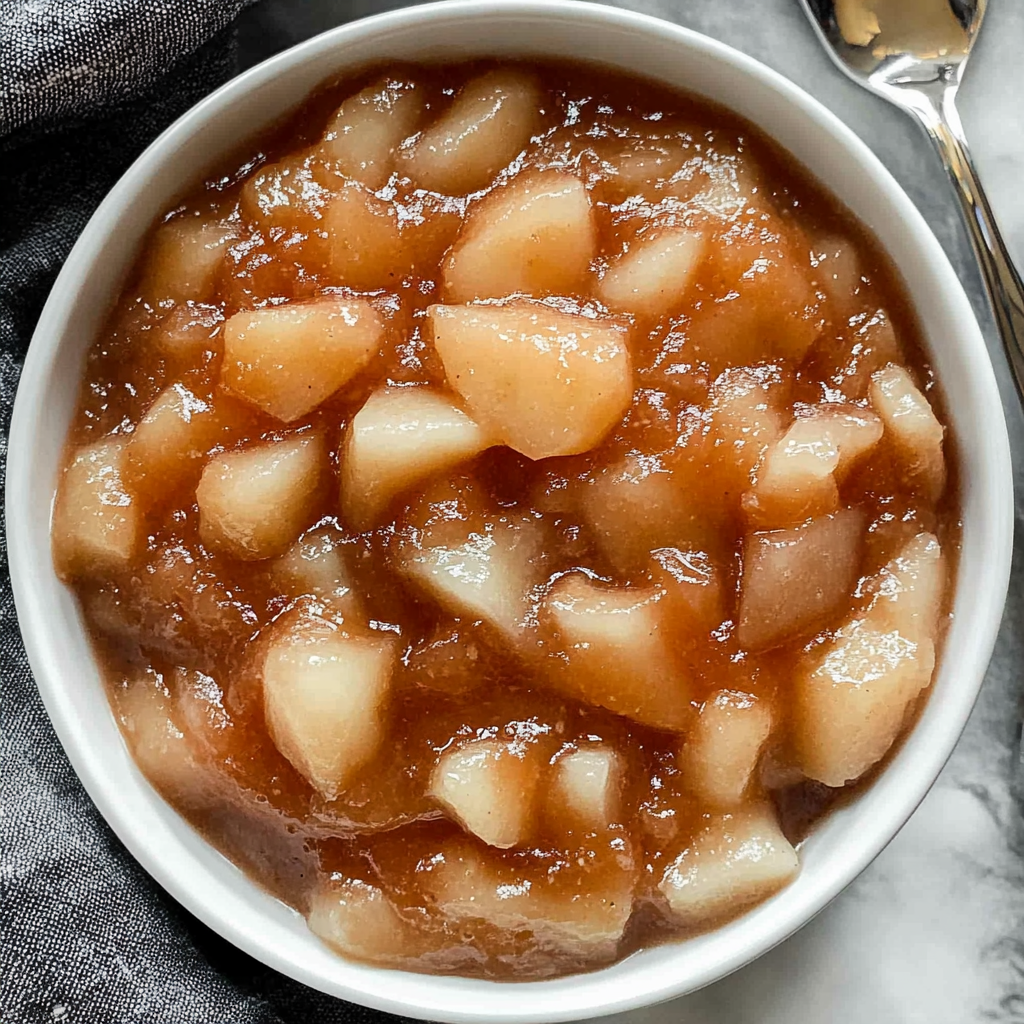 Recipe preparation for Apple & Pear Compote