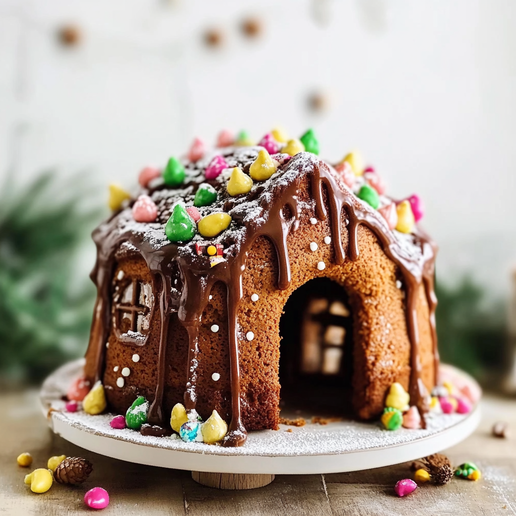 Recipe preparation for Gingerbread Cake