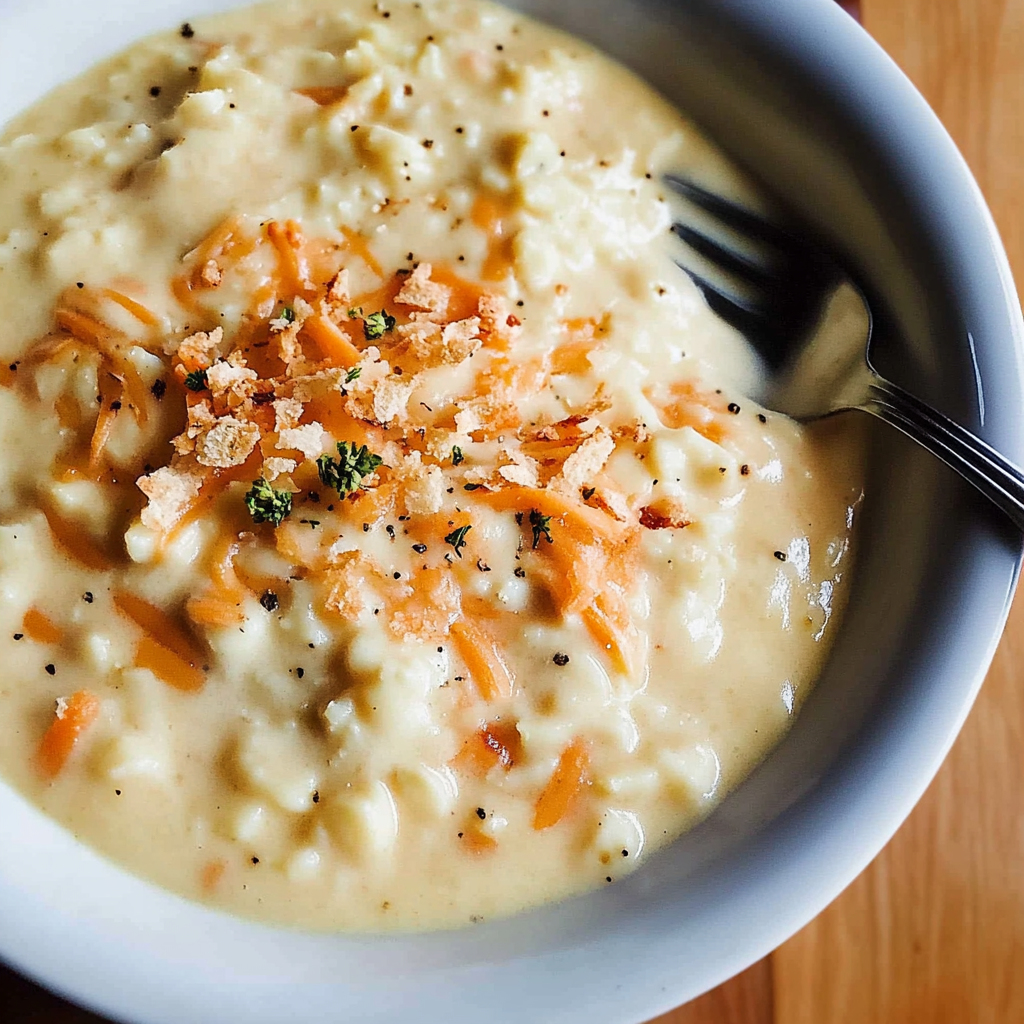 Recipe preparation for Canadian Cheese Soup