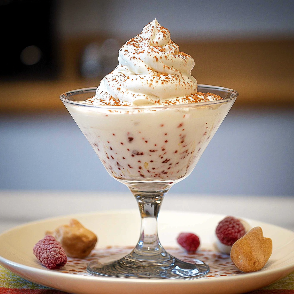 Recipe preparation for Frozen Brandy Alexander with Ice Cream