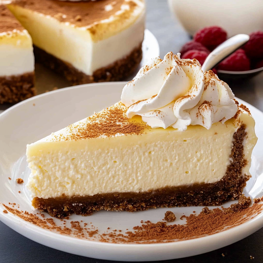Recipe preparation for Eggnog Cheesecake