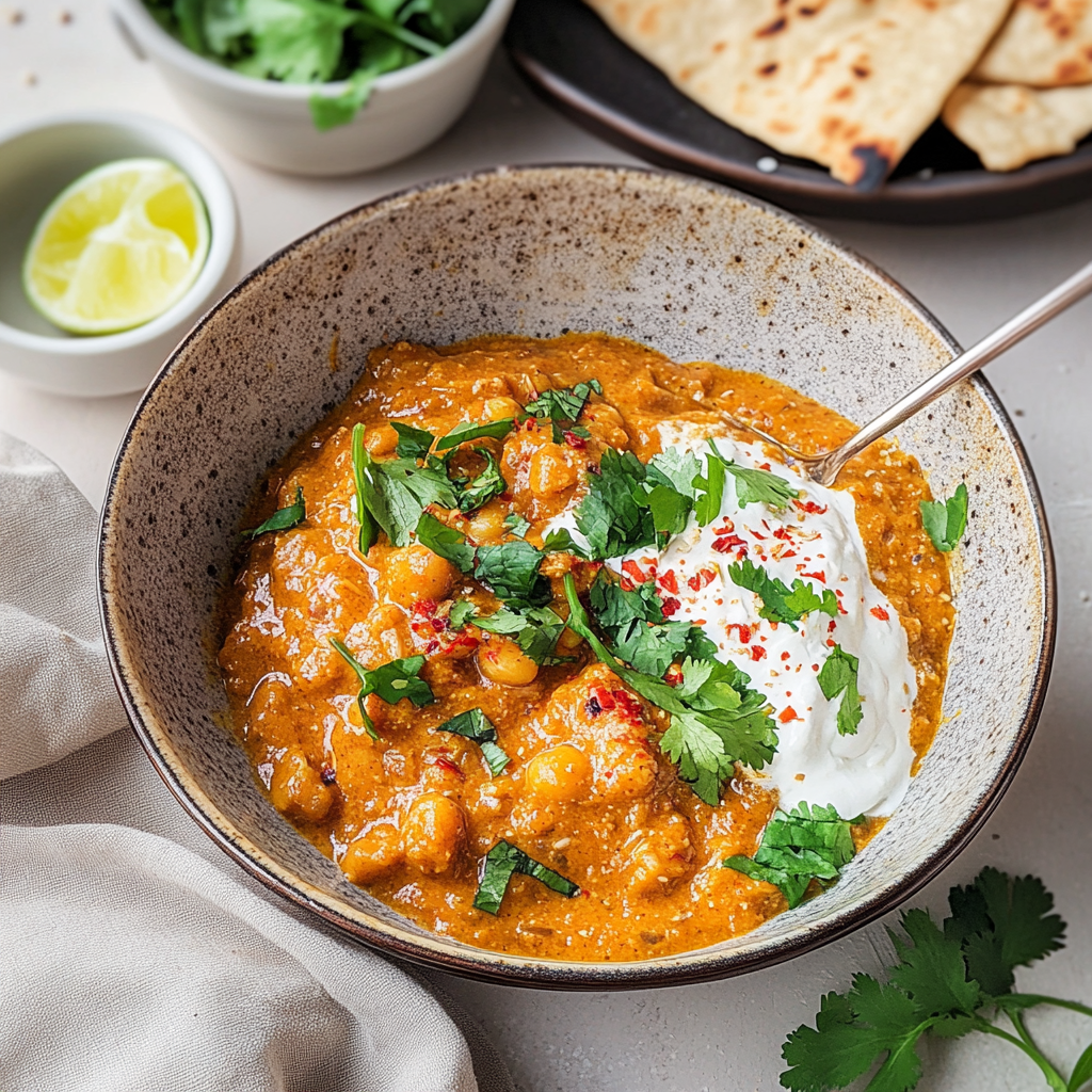 Recipe preparation for Coconut Lentil Curry