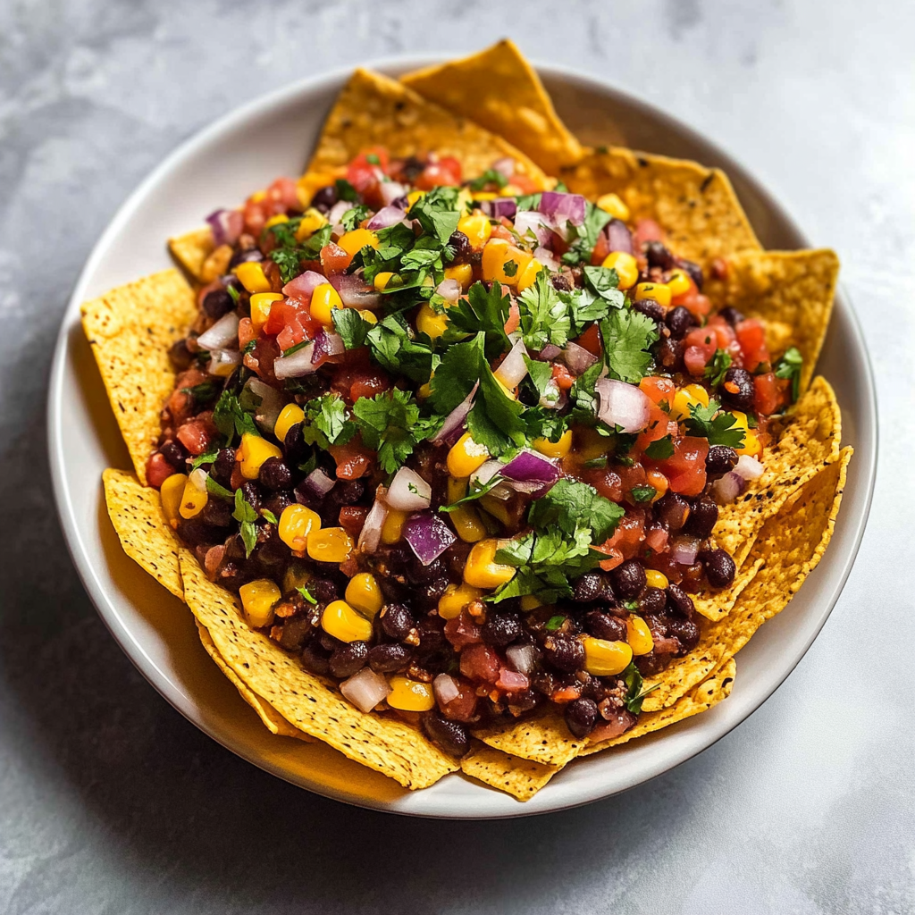 Recipe preparation for Velveeta Black Bean Salsa