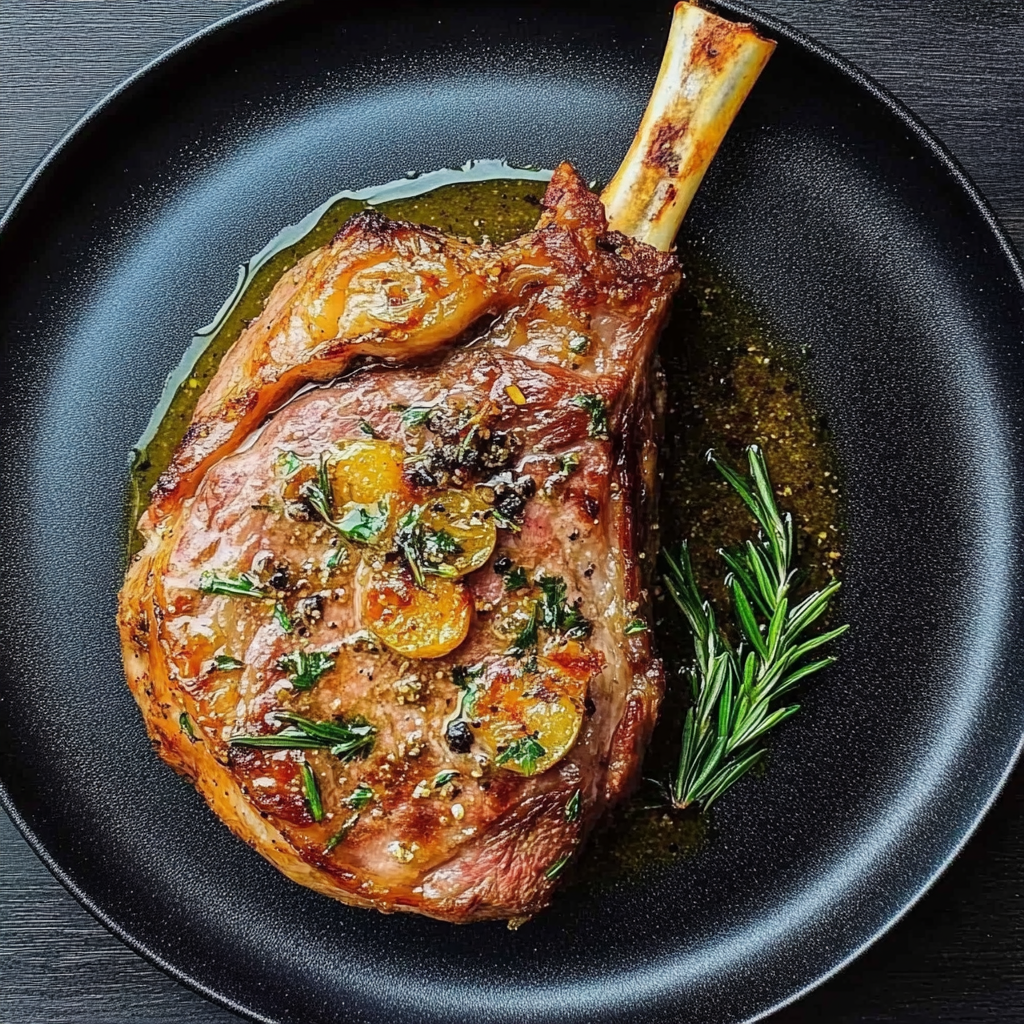 Recipe preparation for Leg of Lamb