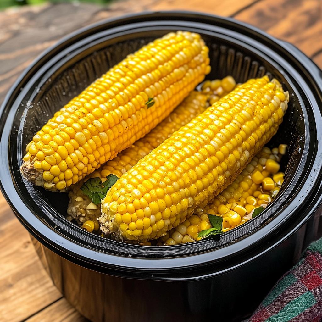 Recipe preparation for Corn on the Cob in the Instant Pot
