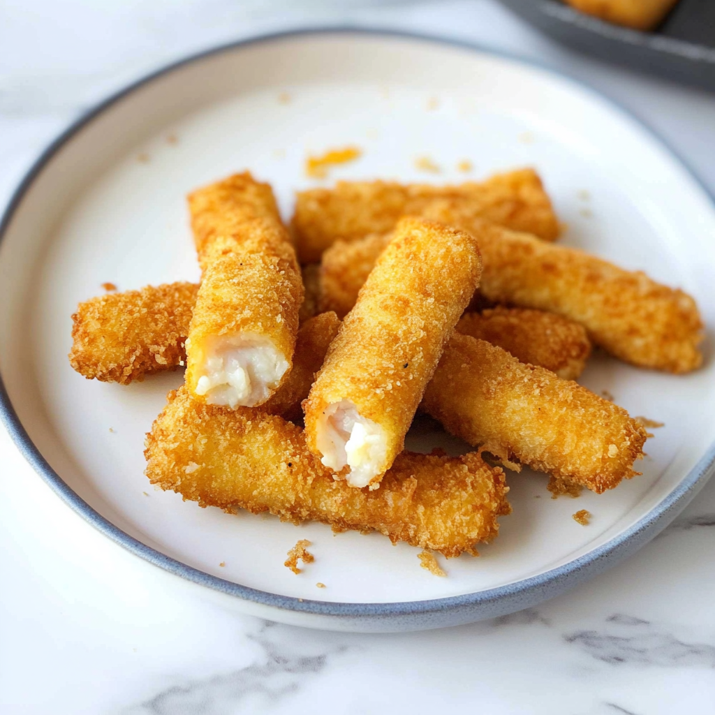 Recipe preparation for Air fryer fish fingers