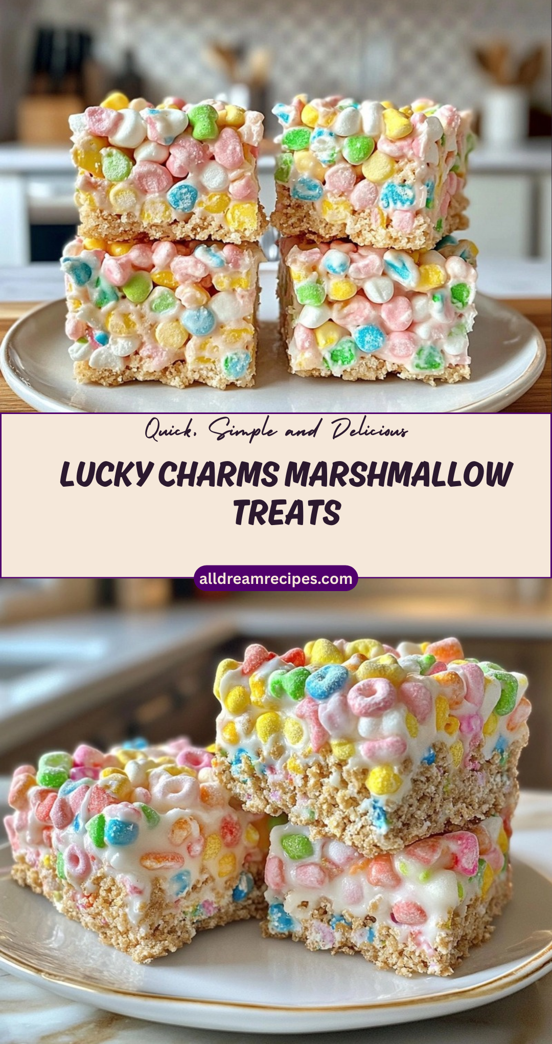 Lucky Charms Marshmallow Treats