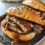 Instant Pot French Dip Sandwiches