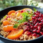 Winter Citrus and Pomegranate Grain Bowl