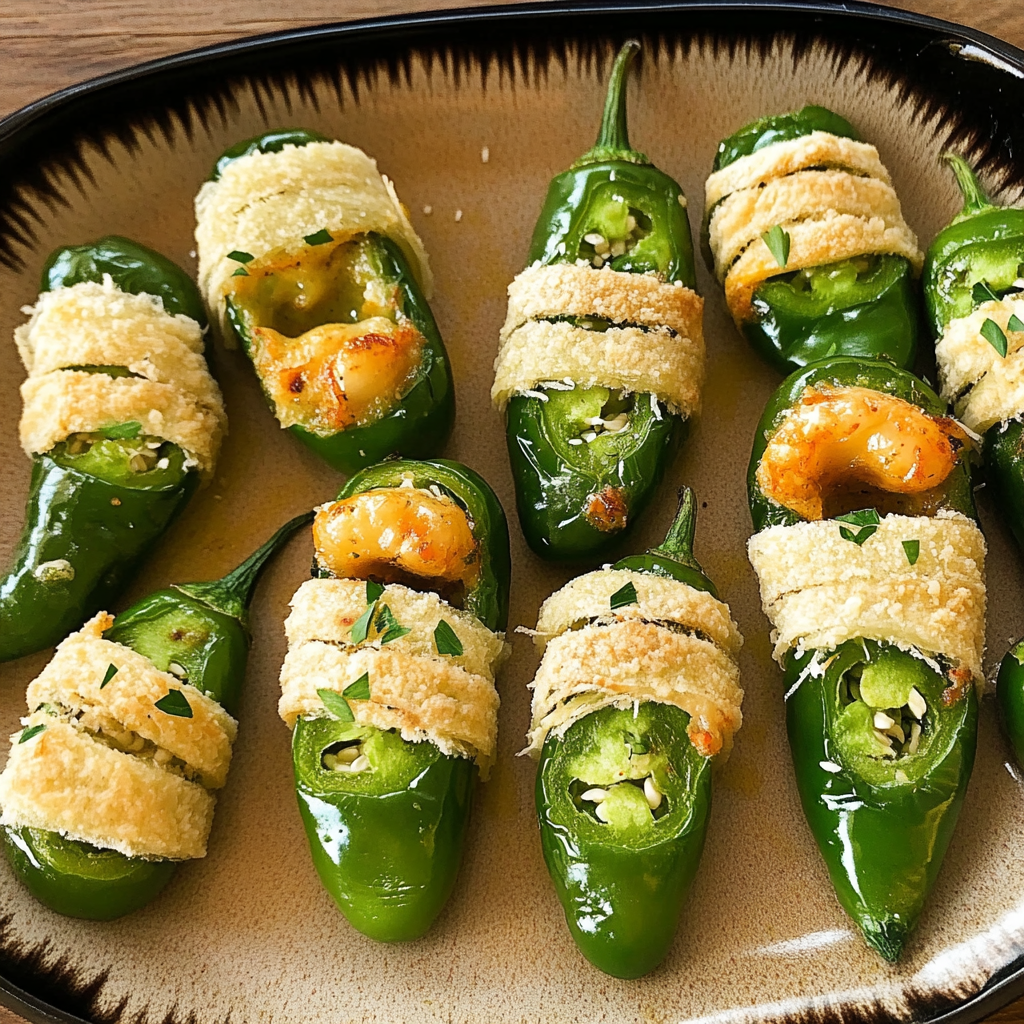 Recipe preparation for Jalapeño Popper Mummies