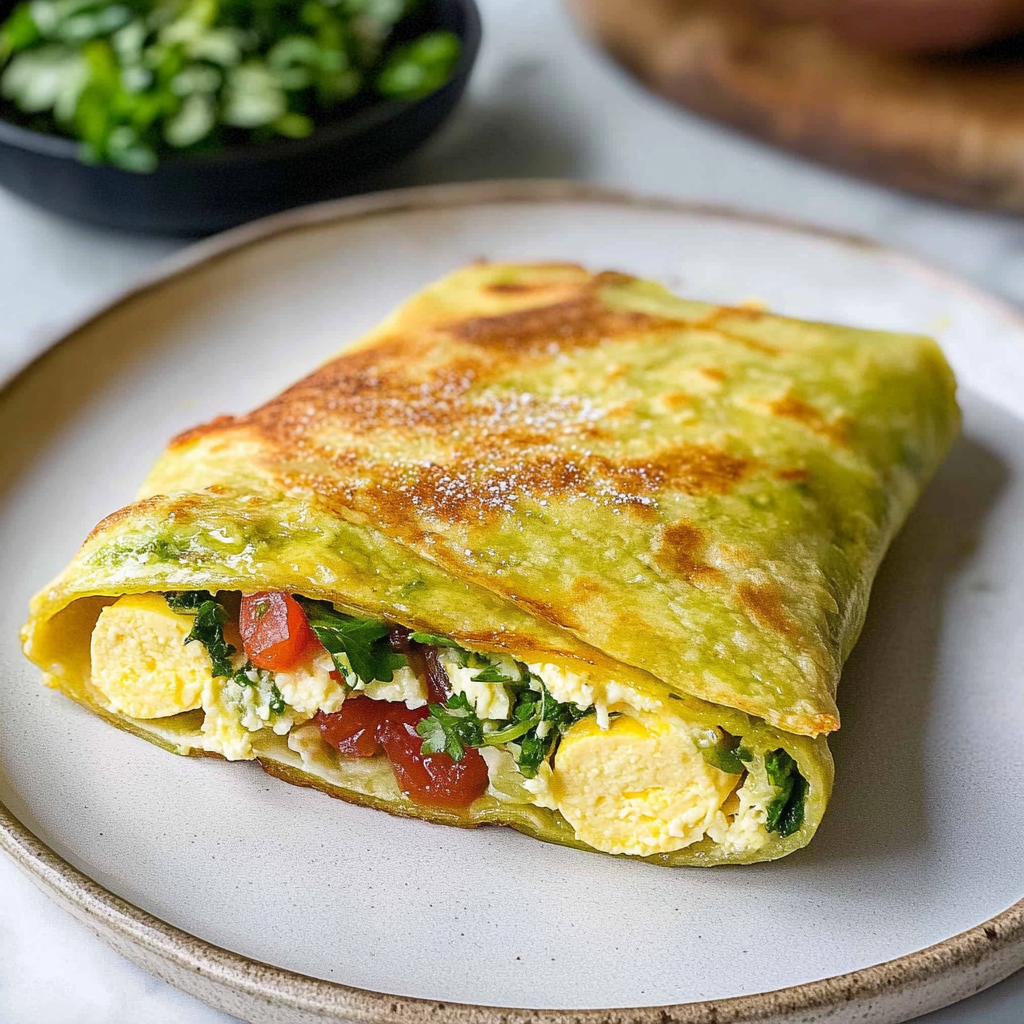 Recipe preparation for Keto Egg Wraps