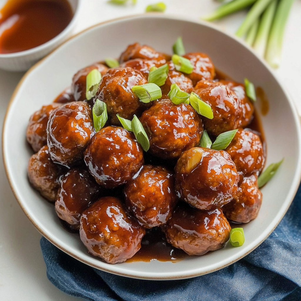 Recipe preparation for 3-Ingredient Crockpot BBQ Meatballs