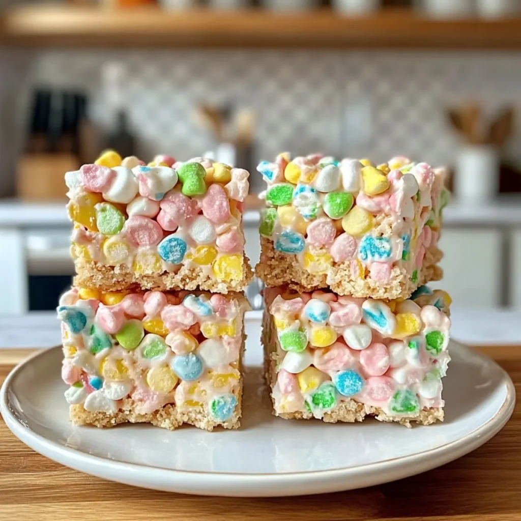 Lucky Charms Marshmallow Treats