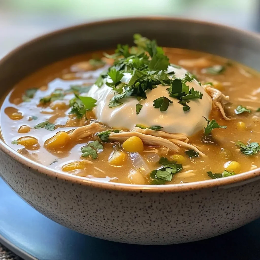 Crockpot White Chicken Chili