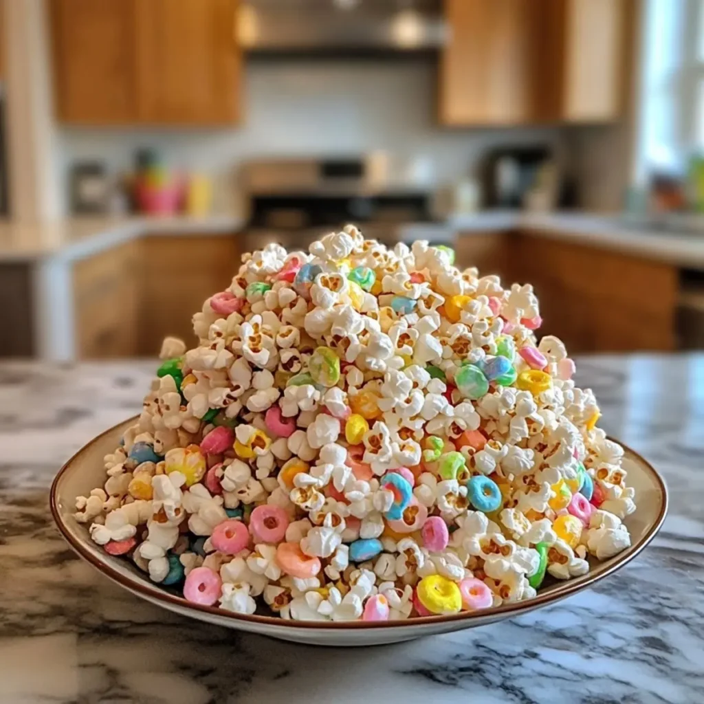 Lucky Charms Popcorn Mix
