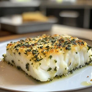 Baked Haddock Herb Crust