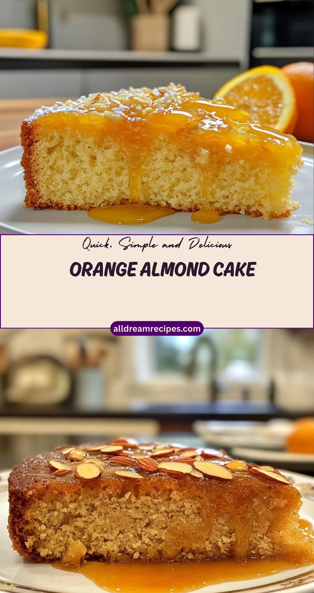 Orange Almond Cake