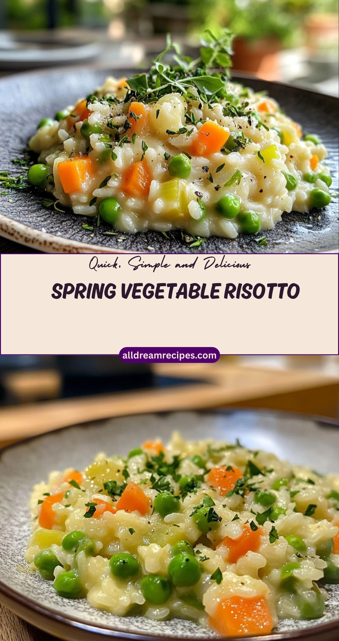 Spring Vegetable Risotto