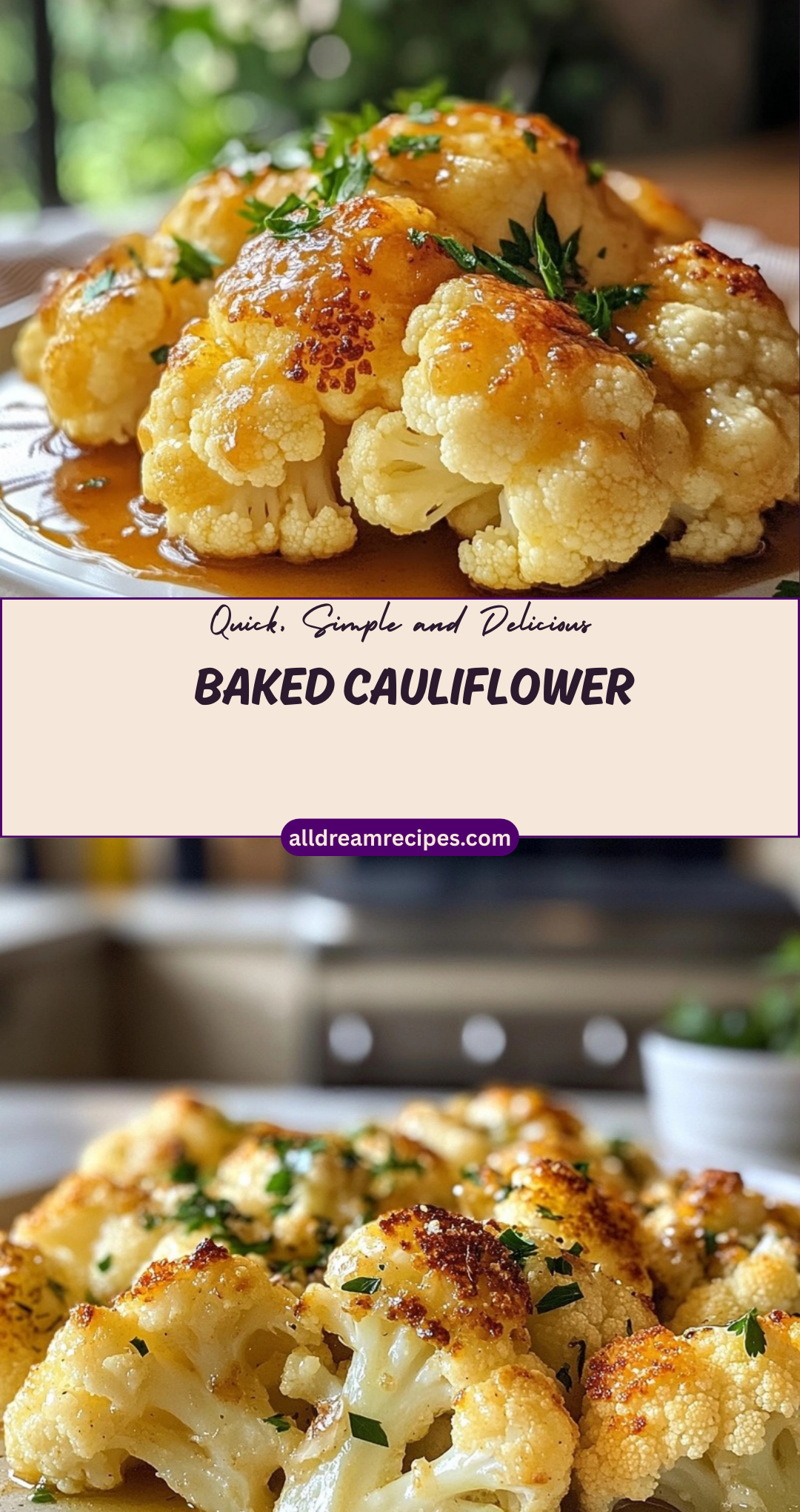 Baked Cauliflower