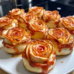 Pizza Roses for Valentine’s Day
