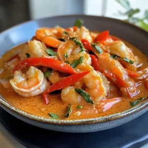 30-Minute Thai Red Curry with Shrimp